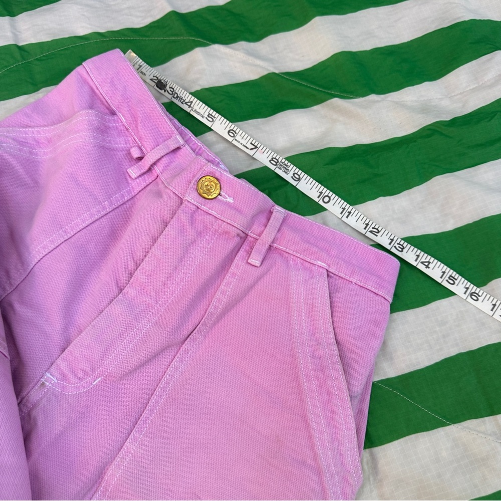 BIG BUD PRESS bubblegum pink carpenter denim pants jeans - Picture 14 of 14